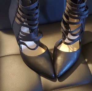 Nine West Black Women's Shoes Size 7.5